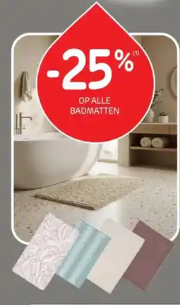 Brico Op alle badmatten aanbieding