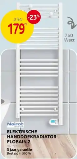 Brico Elektrische handdoekradiator flobain 2 aanbieding