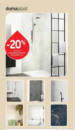 Brico Op alle wandbekledingen dumawall XL aanbieding