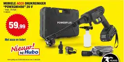 Hubo Mobiele accu drukreiniger POWXG90450 aanbieding
