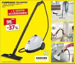 Hubo Stoomreiniger SC2 EASYFIX aanbieding