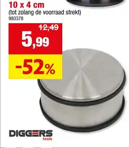 Hubo Deurstop inox of zwart aanbieding