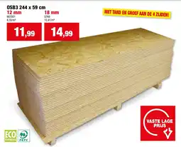 Hubo OSB3 aanbieding