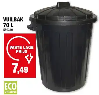 Hubo Vuilbak aanbieding