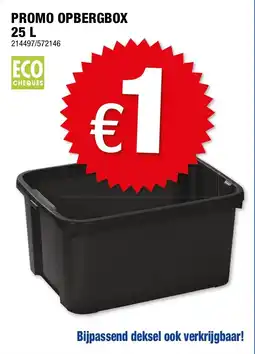 Hubo Promo Opbergbox aanbieding