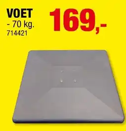 Hubo Garden Plus Voet aanbieding