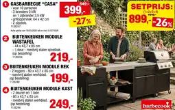 Hubo Barbecook Setprijs aanbieding