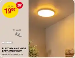 Brico Plafondlamp Voor Badkamer Oison aanbieding