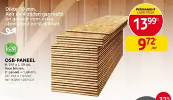 Brico OSB-Paneel aanbieding
