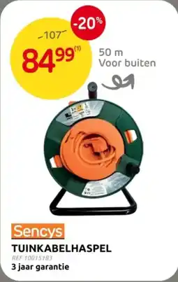 Brico Sencys Tuinkabelhaspel aanbieding