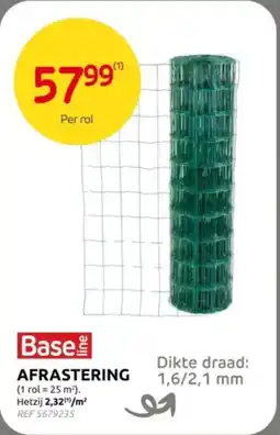Brico Base Line Afrastering aanbieding