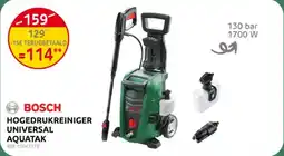 Brico Bosch Hogedrukreiniger Universal Aquatak aanbieding
