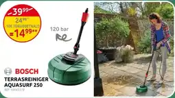Brico Bosch Terrasreiniger Aquasurf 250 aanbieding
