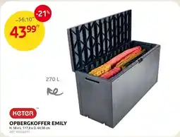 Brico Keter Opbergkoffer Emily aanbieding