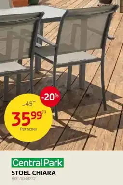 Brico Central Park Stoel Chiara aanbieding