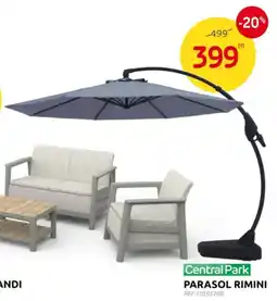 Brico Central Park Parasol Rimini aanbieding