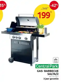 Brico Central Park Gas-Barbecue Salta/2 aanbieding