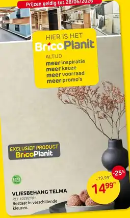 Brico Vliesbehang telma aanbieding