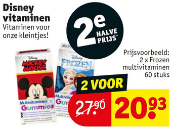 Kruidvat Disney vitaminen aanbieding