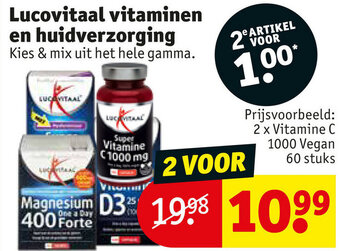 Kruidvat Lucovitaal vitaminen en huidverzorging aanbieding