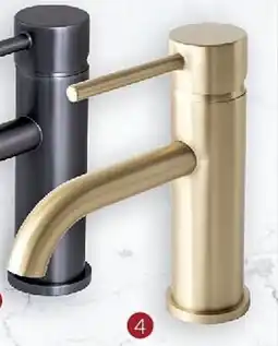 Zelfbouwmarkt Wastafelkraan maddi brushed gold aanbieding