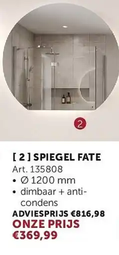 Zelfbouwmarkt Spiegel fate aanbieding
