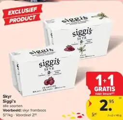 Carrefour Market Skyr Siggi's aanbieding