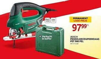 Brico Bosch pendeldecoupeerzaag pst 900 pel aanbieding