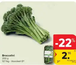 Carrefour Market Broccolini aanbieding
