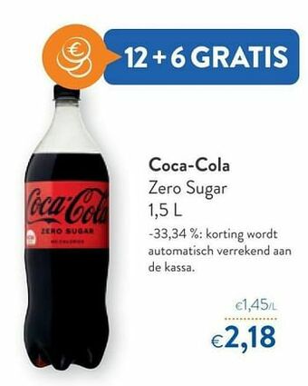 OKay Coca-cola zero sugar aanbieding