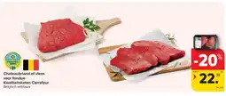 Carrefour Market Chateaubriand of vlees voor fondue kwaliteitsketen carrefour aanbieding