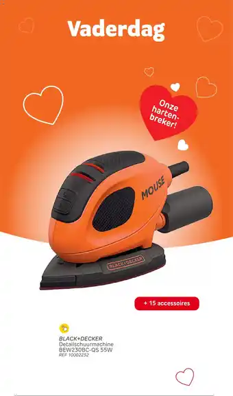 Black+decker Detailschuurmachine BEW230BC-QS