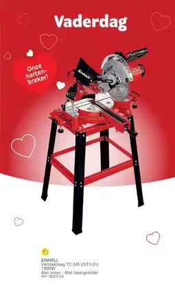 Brico Einhell Verstekzaag TC-SM 2531/2U aanbieding