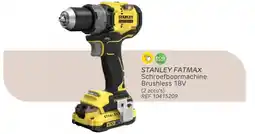 Brico Stanley fatmax Schroefboormachine Brushless aanbieding