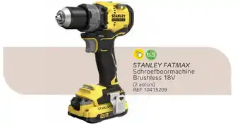 Stanley fatmax Schroefboormachine Brushless