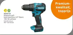 Brico Makita klopschroef boormachine LXT Basic aanbieding