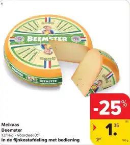 Carrefour Market Meikaas Beemster aanbieding