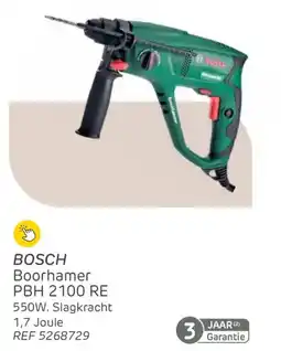 Brico Bosch boorhamer PBH 2100 RE aanbieding