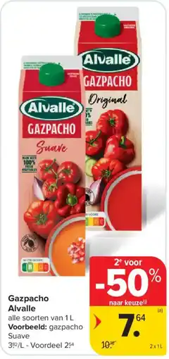 Carrefour Market Gazpacho alvalle aanbieding