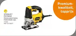 Brico Stanley fatmax Decoupeerzaag FME340K-QS aanbieding