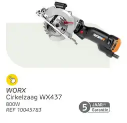 Brico Worx Cirkelzaag WX437 aanbieding