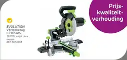 Brico Evolution verstekzaag F210SMS aanbieding