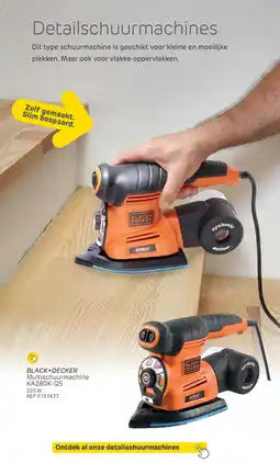 Brico Black+decker multischuurmachine KA280K-QS aanbieding