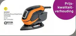 Brico Worx Deltaschuurmachine WX648 aanbieding