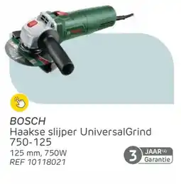 Brico Bosch Haakse slijper Universal Grind aanbieding