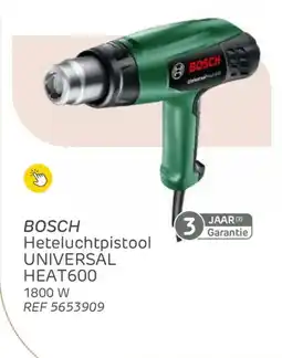 Brico Bosch heteluchtpistool universal heat600 aanbieding