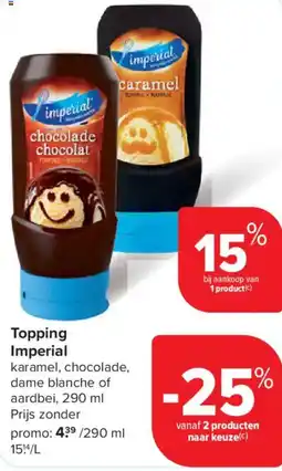 Carrefour Market Topping Imperial aanbieding