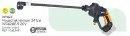 Brico WORX Hogedrukreiniger 24 bar WG620E.9 aanbieding