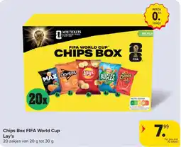 Carrefour Market Chips box fifa world cup lay's aanbieding