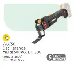 Brico WORX Oscillerende multitool WX BT aanbieding